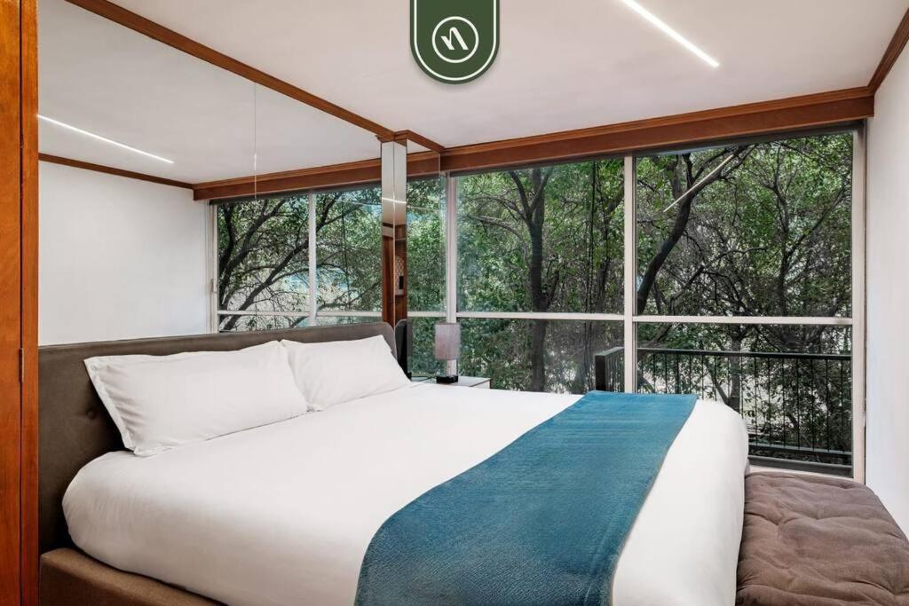Apartment Comfortable With Balcony Mexico City