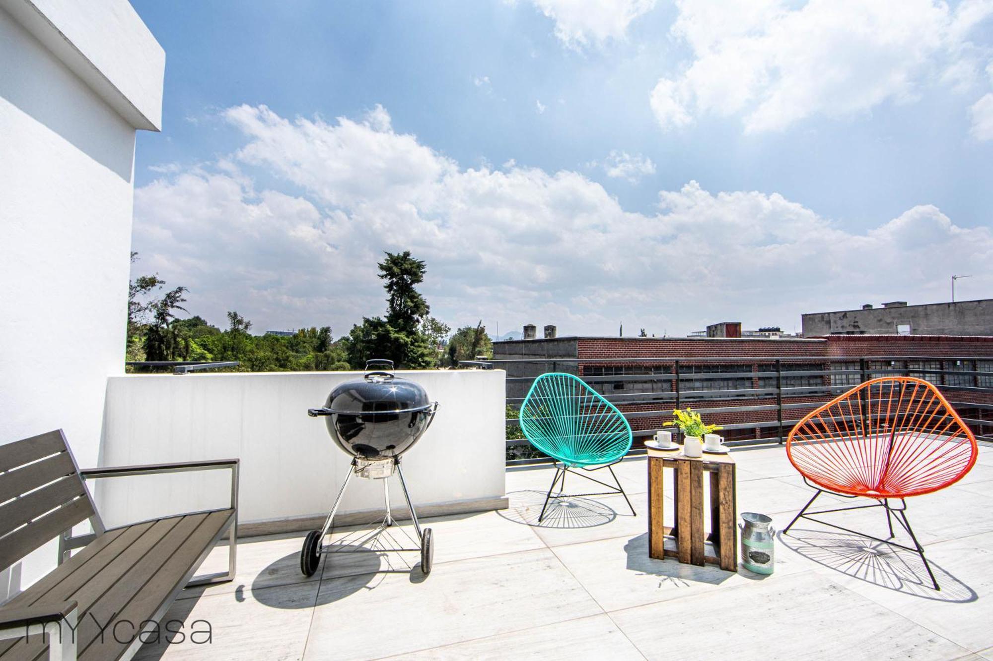 Nadal Ph - Parkfront Ph Private Terrace Near Polanco Mexico City