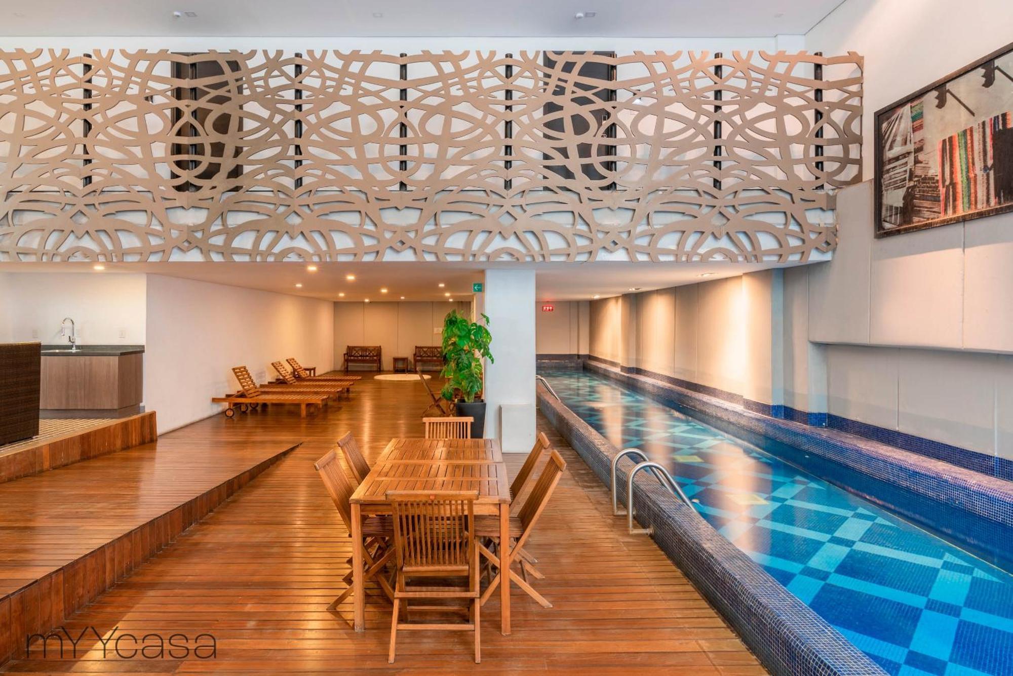 Lovely With Pool & Private Balcony In La Roma - Alure Apartamento