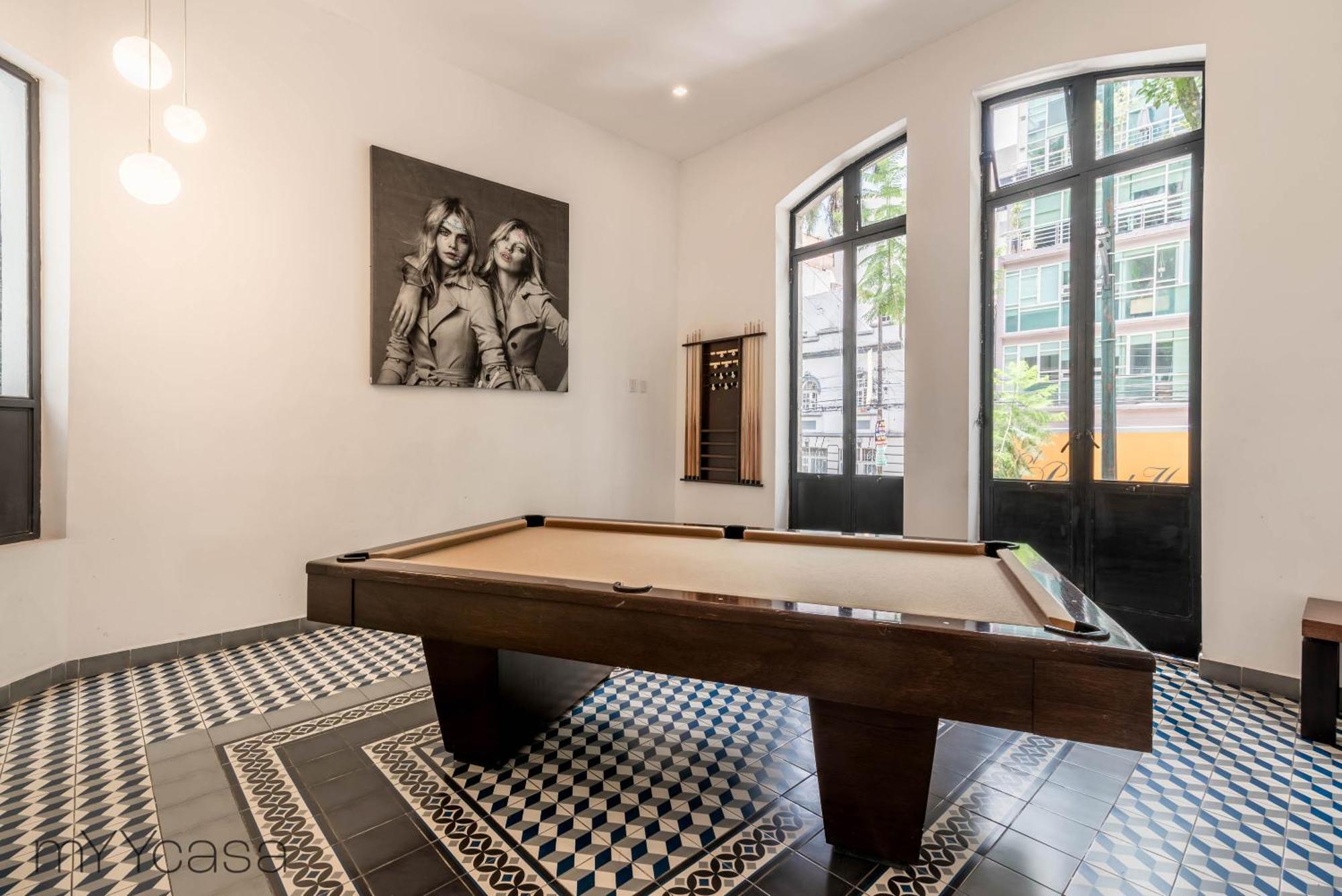 Lovely With Pool & Private Balcony In La Roma - Alure