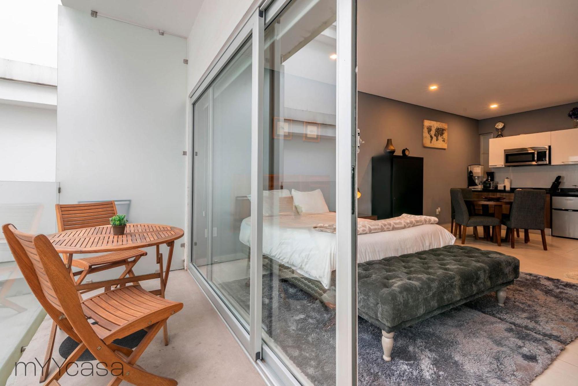 Lovely With Pool & Private Balcony In La Roma - Alure Apartamento *