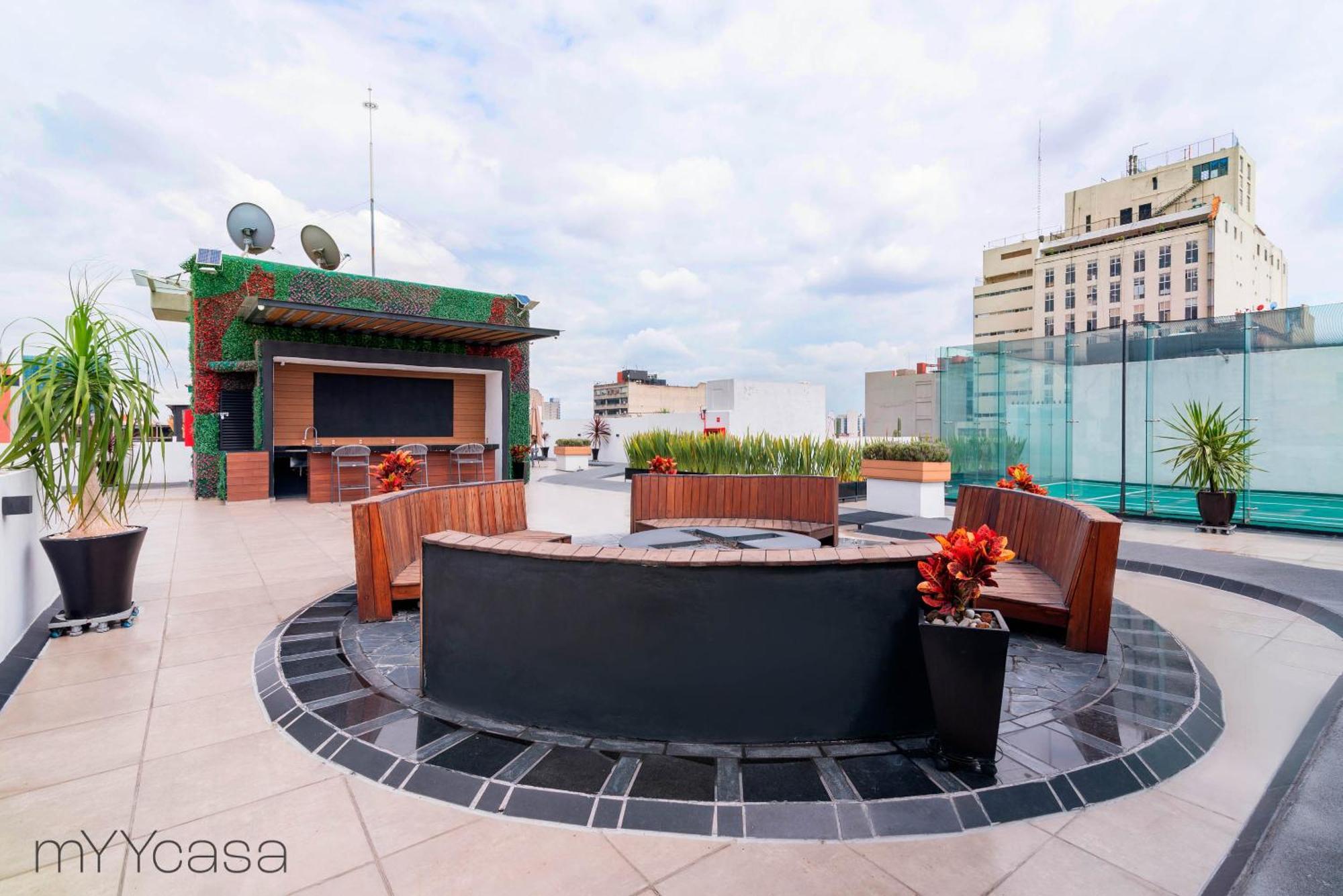 Apartamento Lovely With Pool & Private Balcony In La Roma - Alure México DF