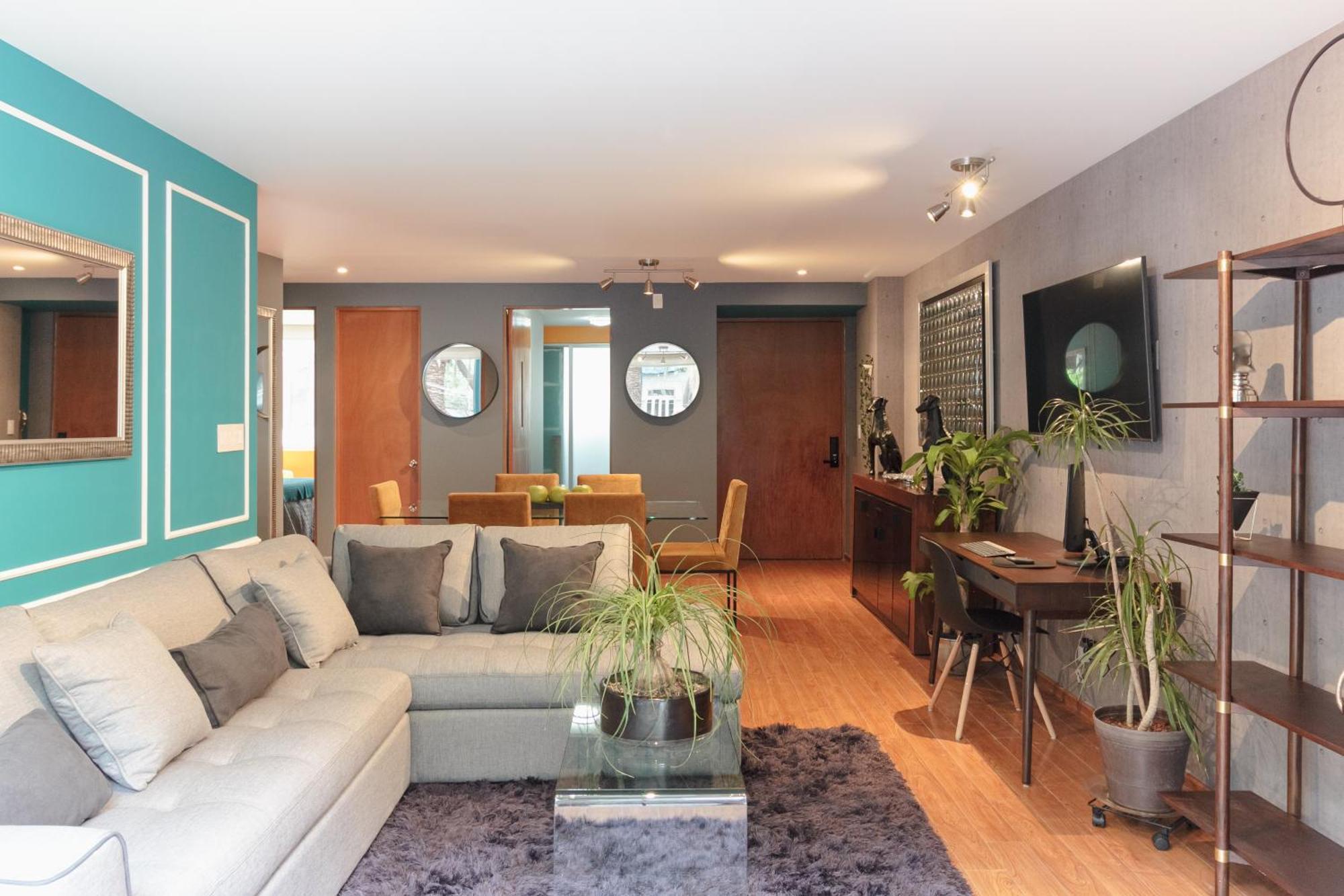 4 High-end With A Private Rooftop In Exclusive Roma Norte For Up To 22 Guests Mexico City
