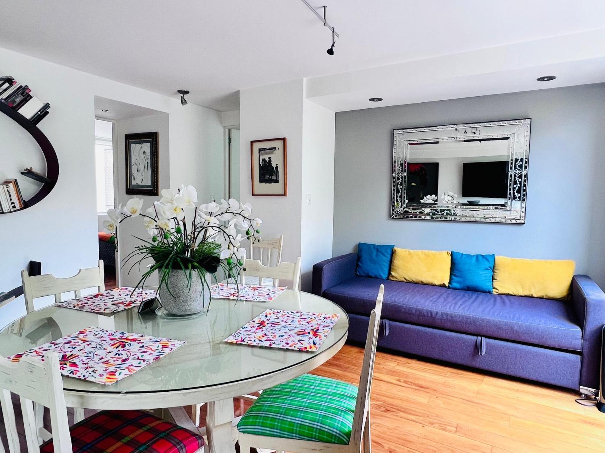 4 High-end With A Private Rooftop In Exclusive Roma Norte For Up To 22 Guests Apartment *
