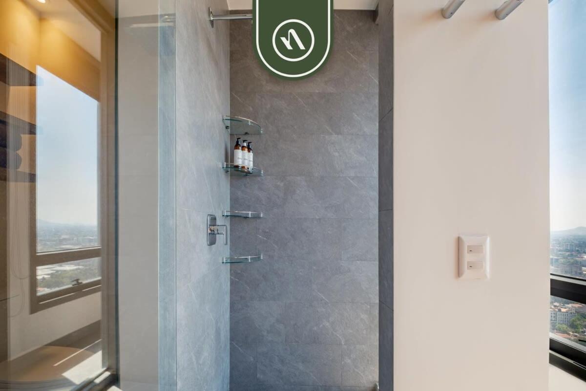 Apartment Luxury 2 Bedroom In Reforma - Skyline View - Pool Mexico City