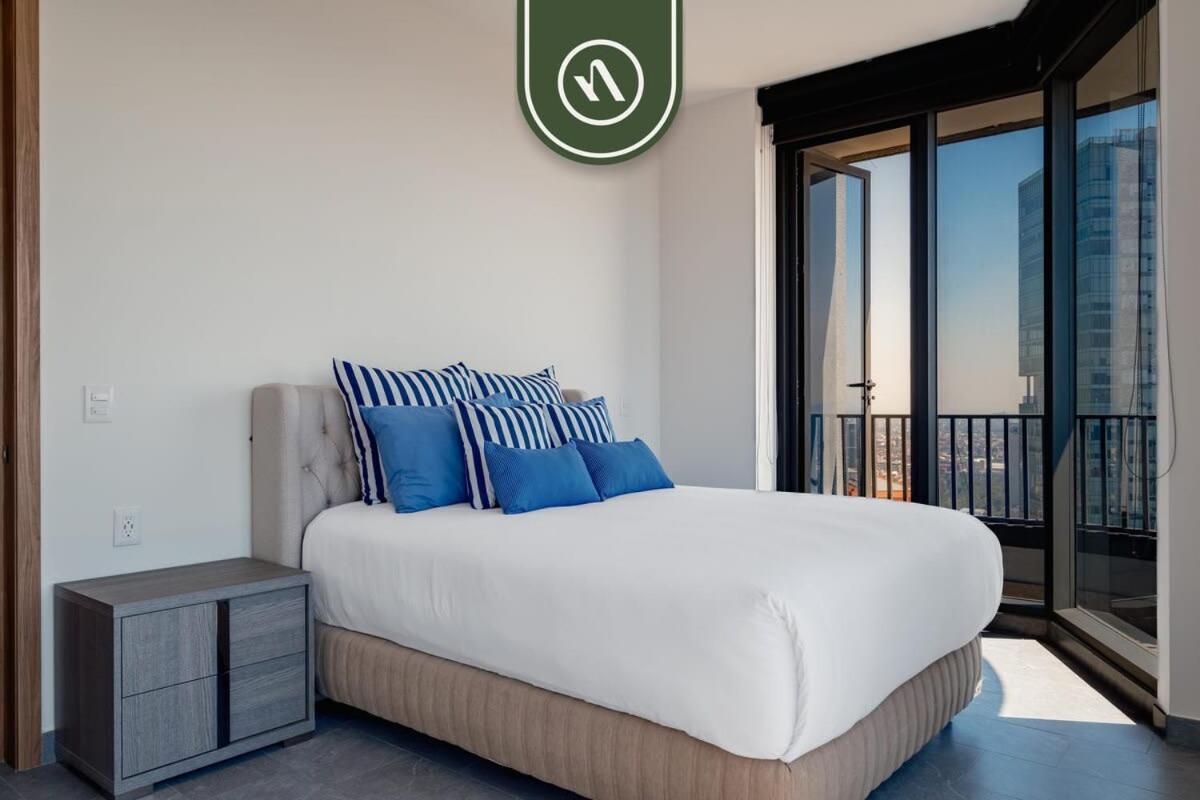 Luxury 2 Bedroom In Reforma - Skyline View - Pool *
