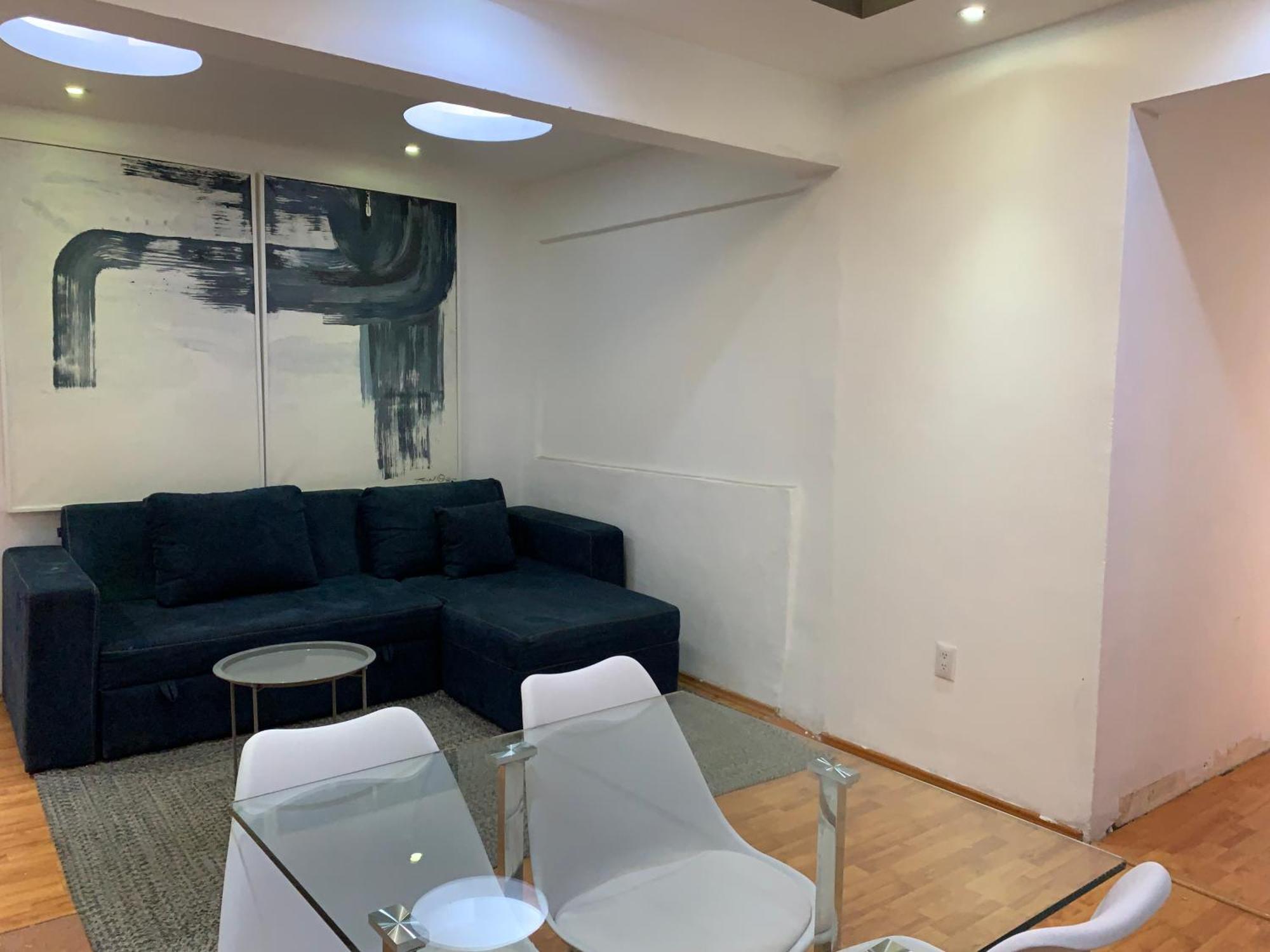 Practico Y Confortable Estudio-loft Excelente Zona * Mexico City