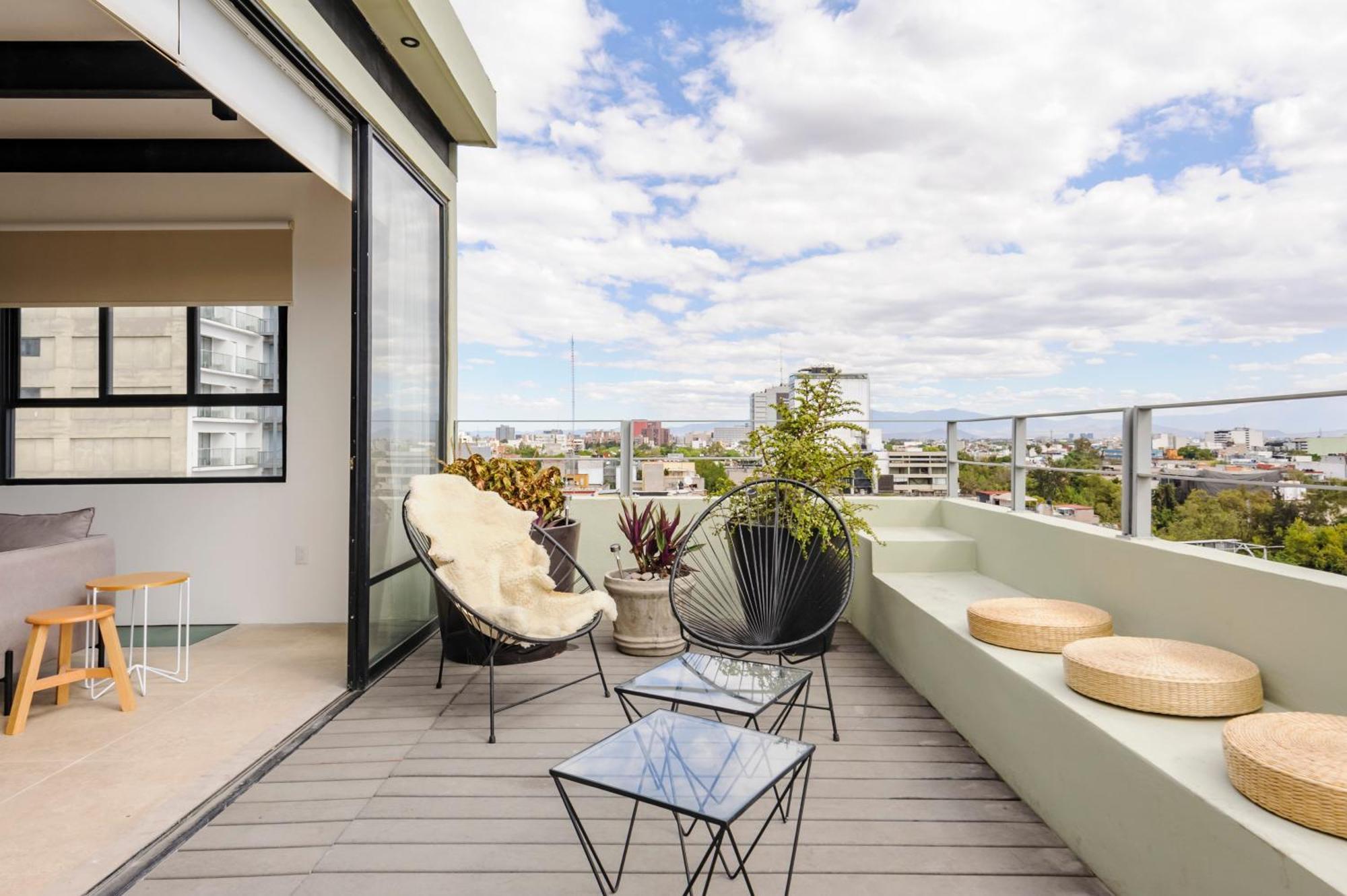 Apartment Spectacular 3br Triplex In Roma Norte *