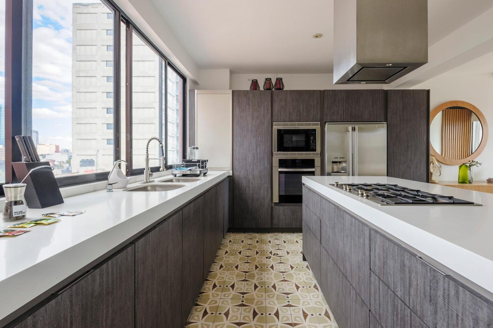 Spectacular 3br Triplex In Roma Norte Apartment *