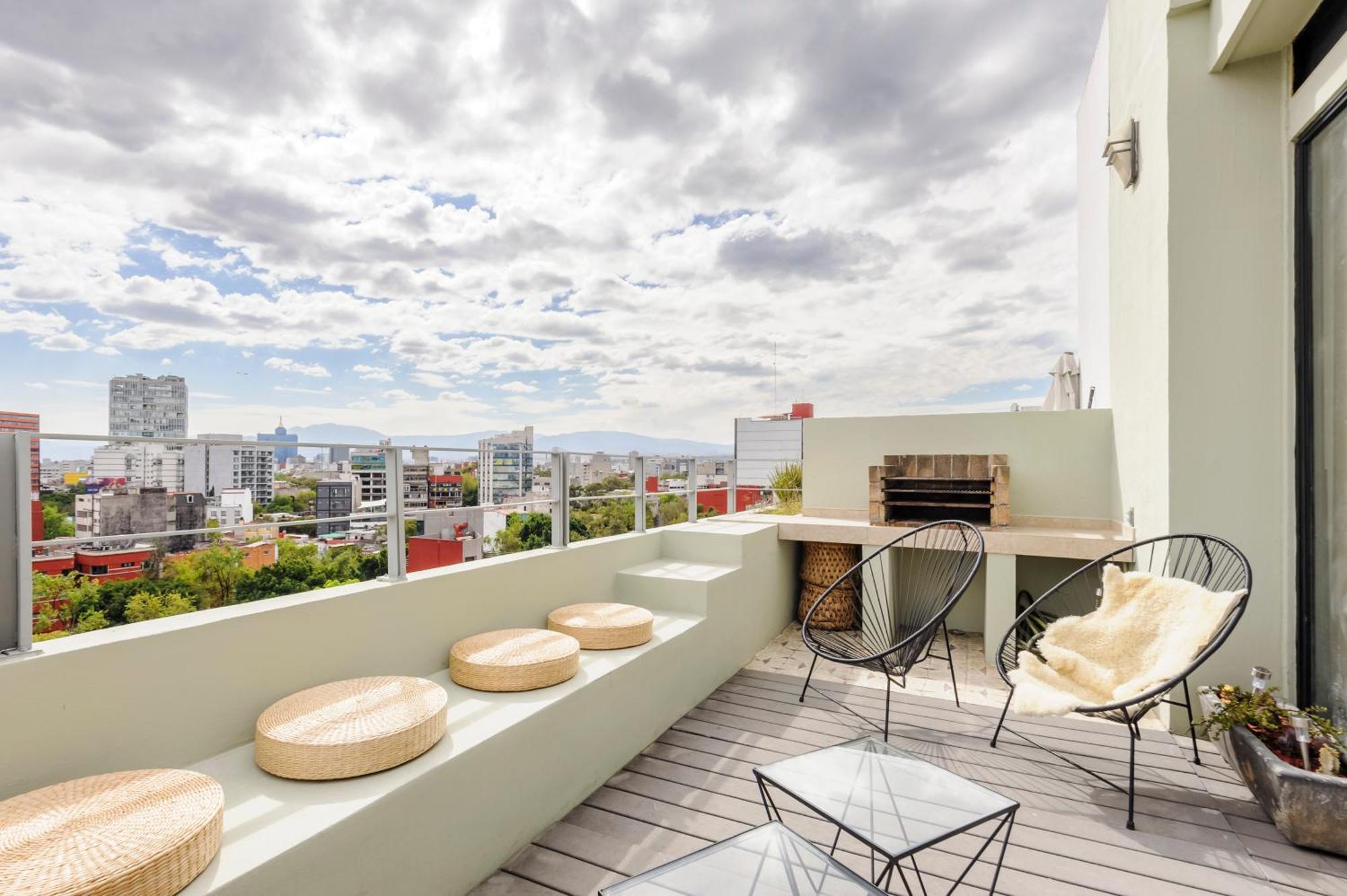 Spectacular 3br Triplex In Roma Norte *
