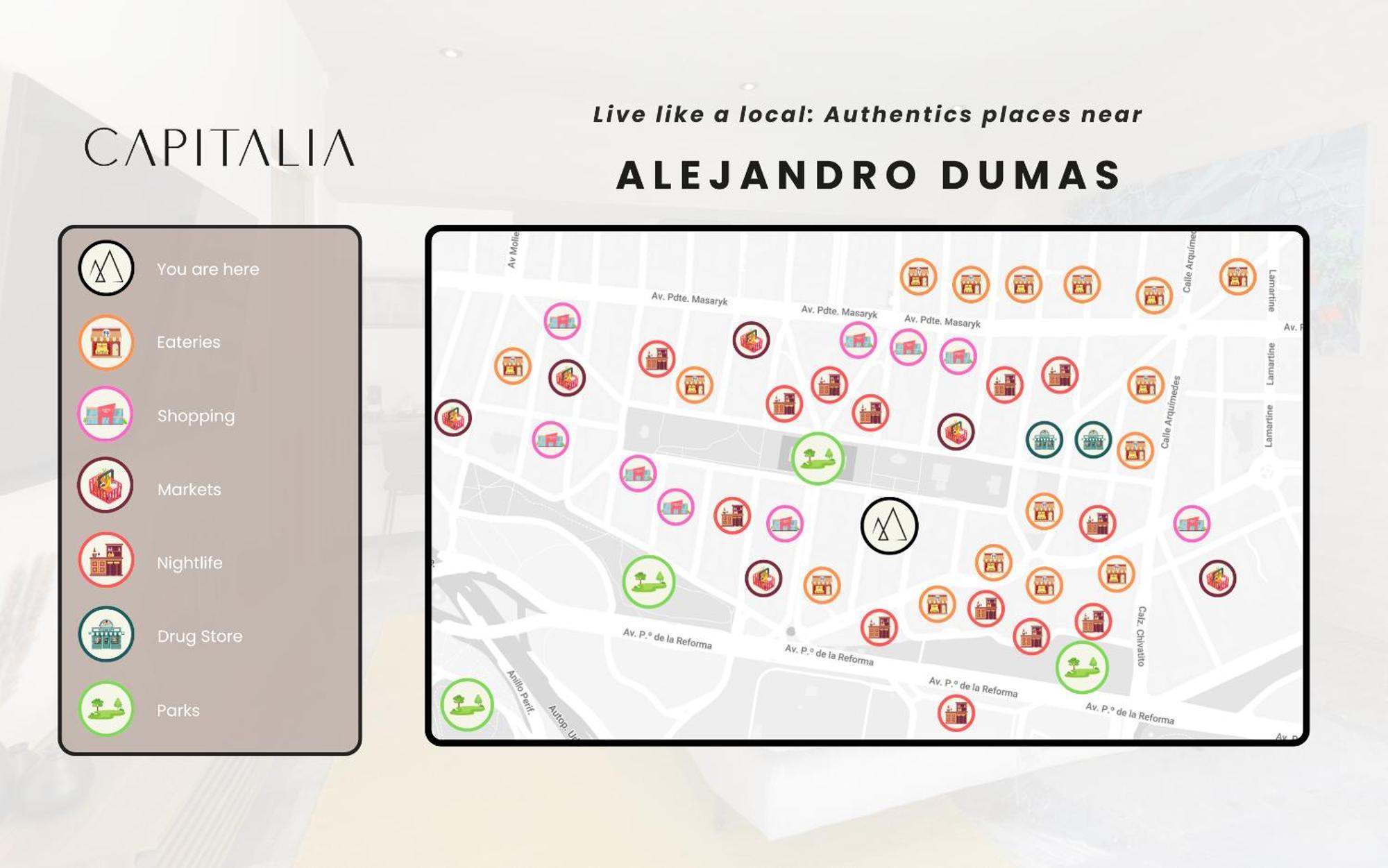 Aparthotel Capitalia - Luxury - Polanco - Alejandro Dumas