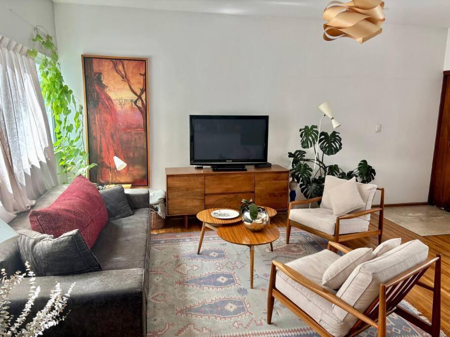 Apartment 2 Bdrm Cozy With Private Roof In Cdmx Downtown