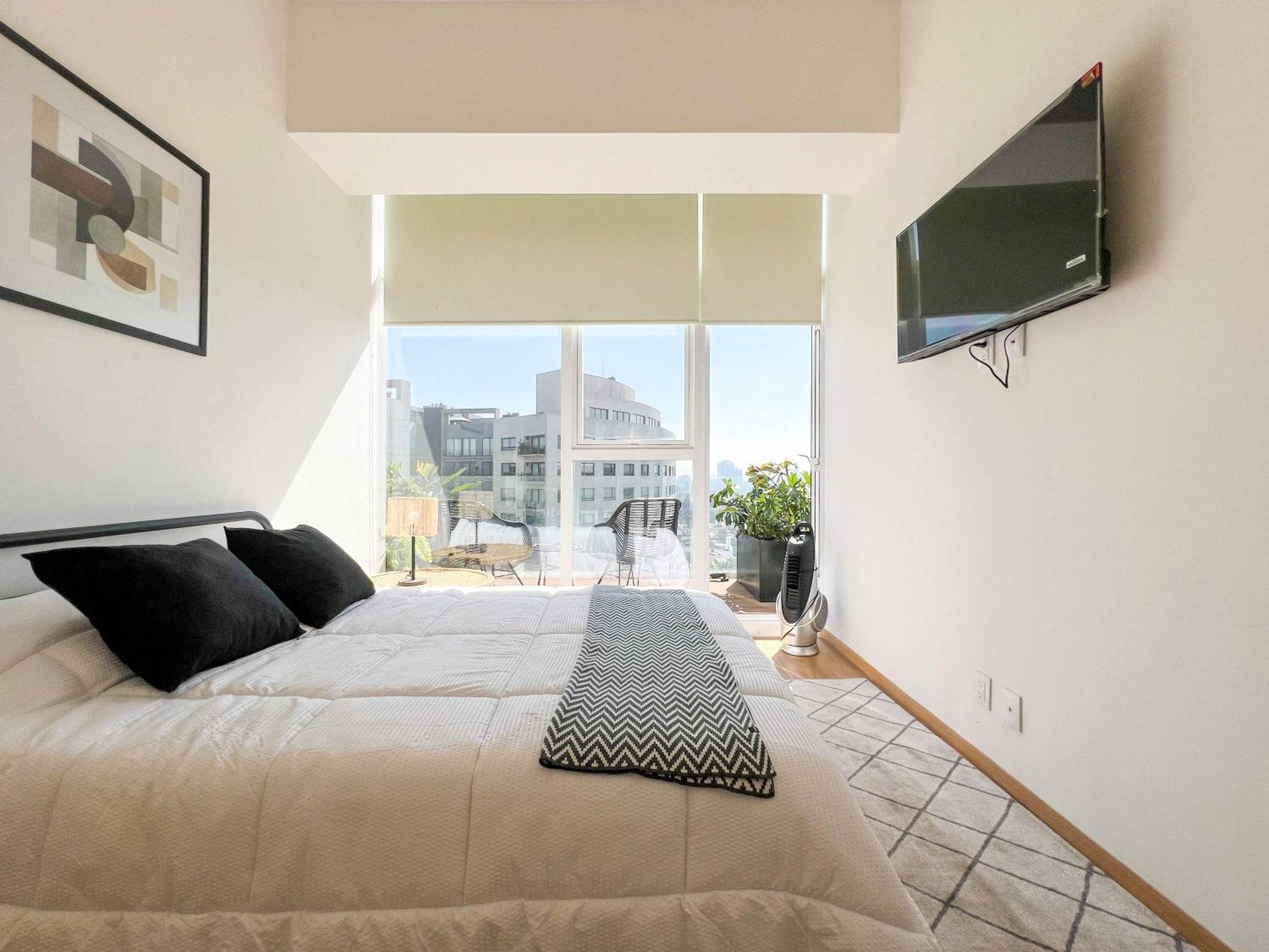 Apartment Prestigious 2br With Fantastic View In Condesa *