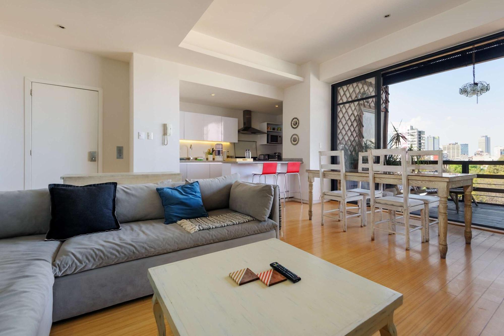 Apartment Impressive 2 Bedroom With View Mexico City