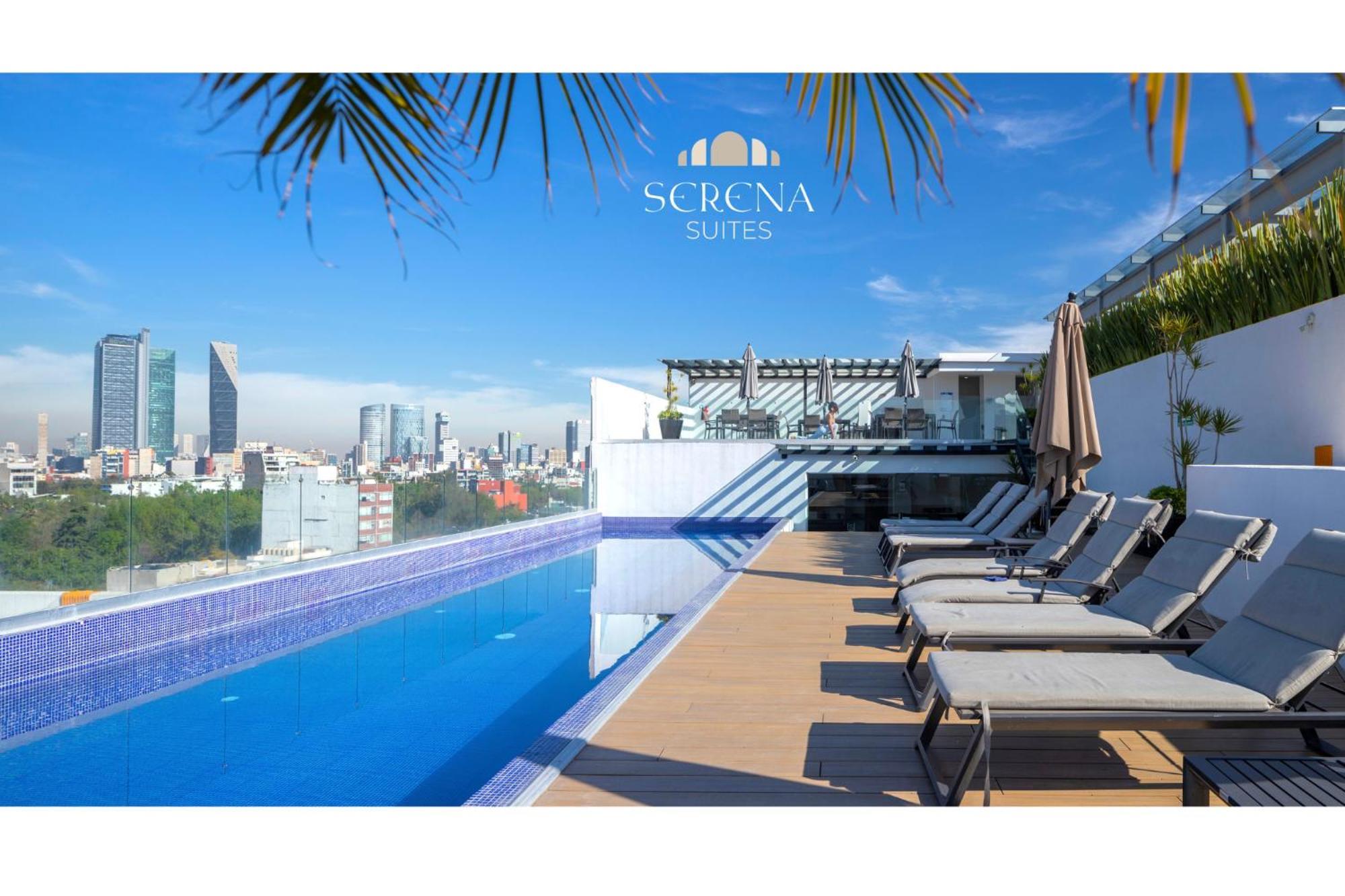 Radiant Rooftop In Condesa With Ac & Pool Apartment