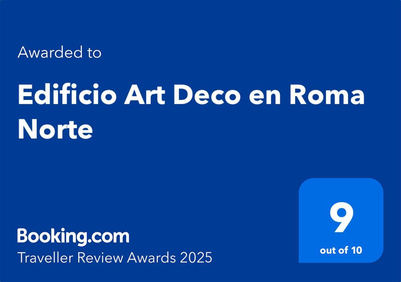 Edificio Art Deco En Roma Norte México DF