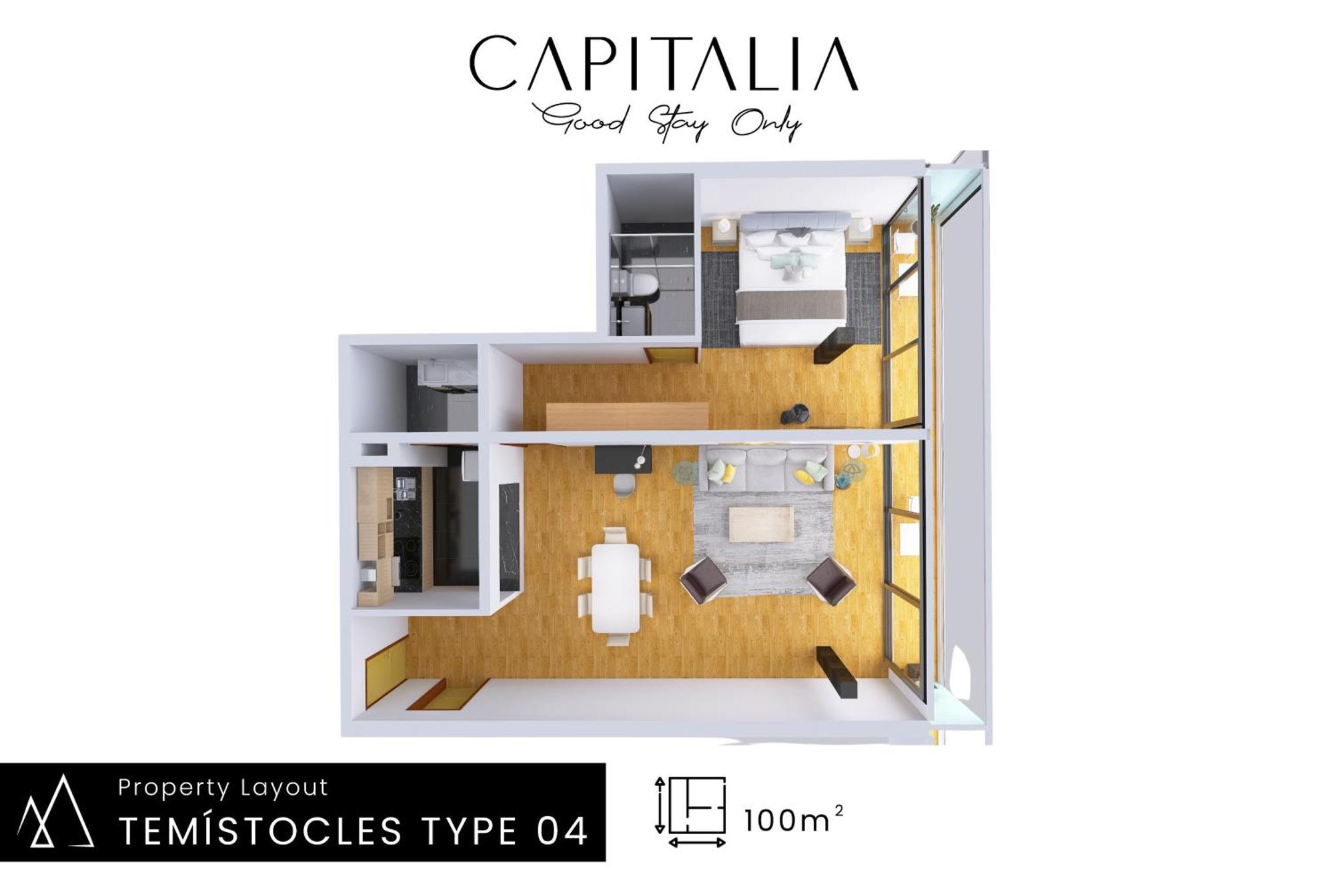 Capitalia - Luxury - Temistocles 40 Apartahotel