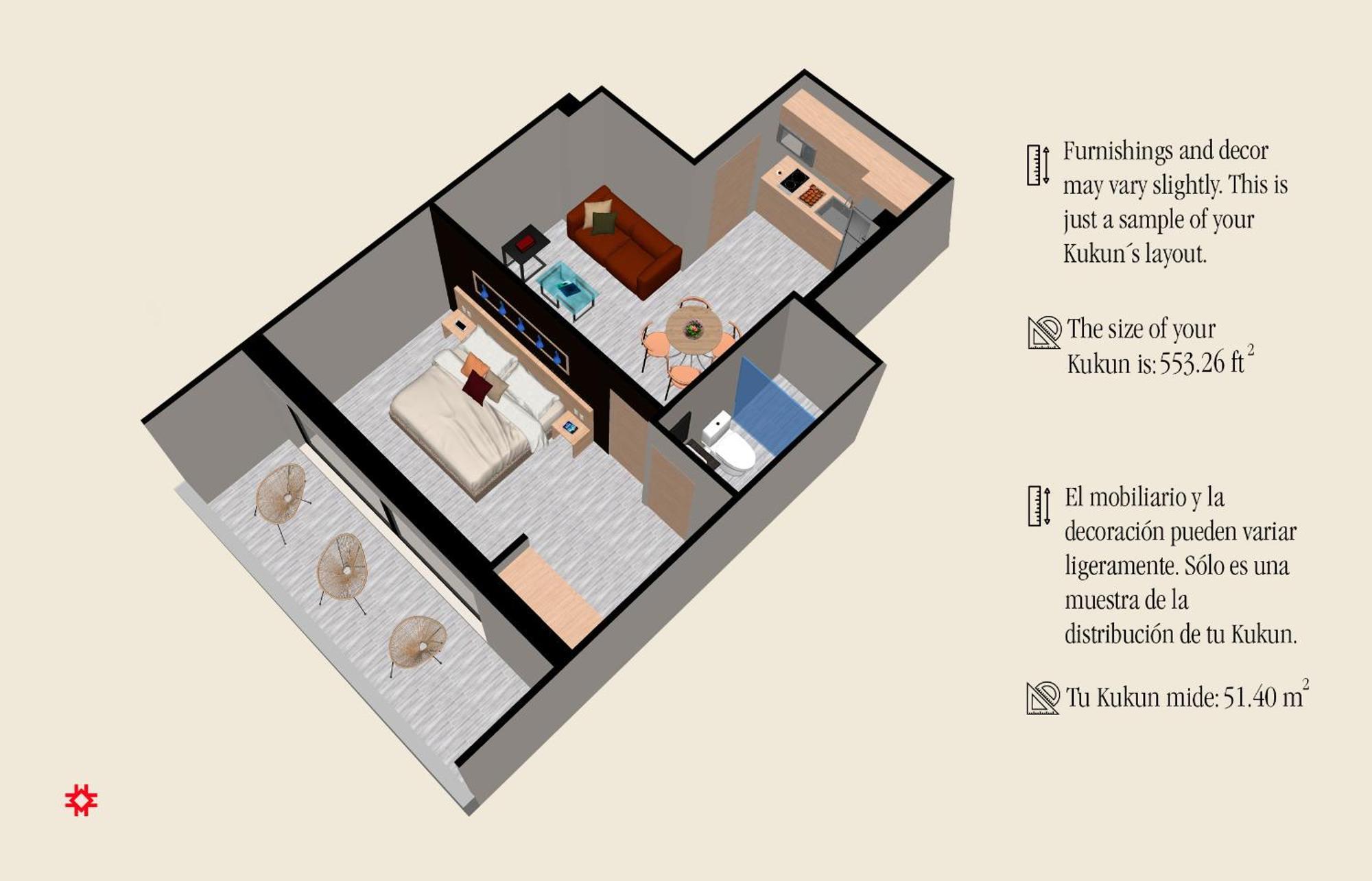Apartment Kukun Inspire Polanco Mexico City