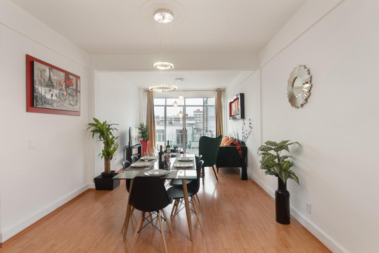 Roma Sur With Balcony - Family Friendly Mexico City