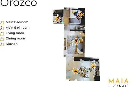 Orozco Maiahome-Polanco 1Br Close To Antara