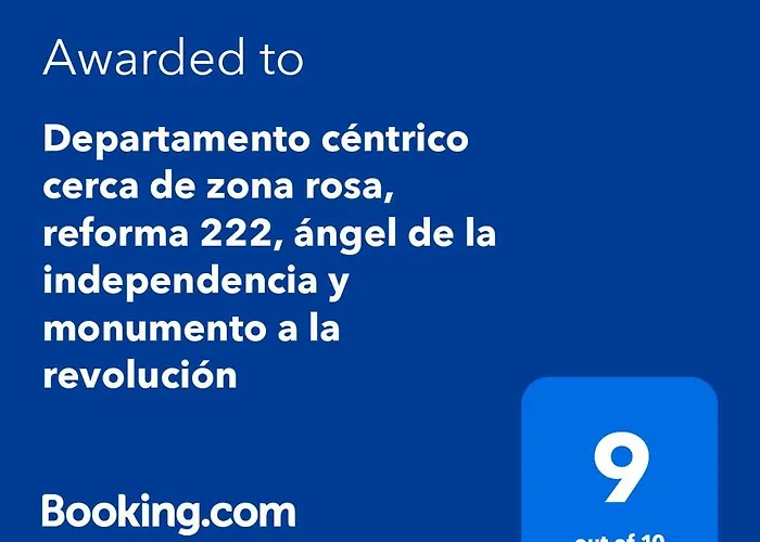 Departamento Centrico Cerca De Zona Rosa, Reforma 222, Angel De La Independencia Y Monumento A La Revolucion