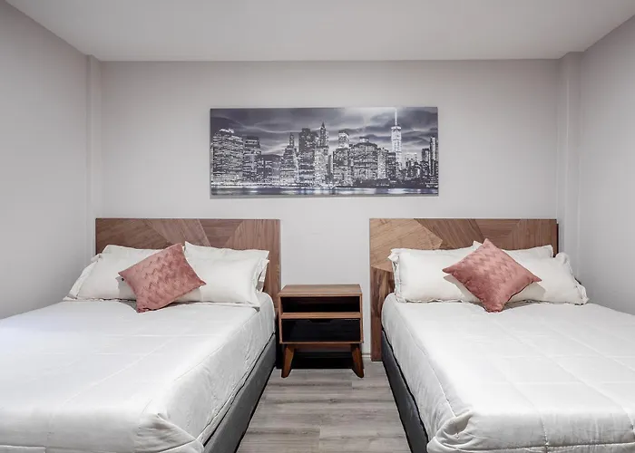 Modern Comfort In Roma Norte - Laundry -Sleeps 7