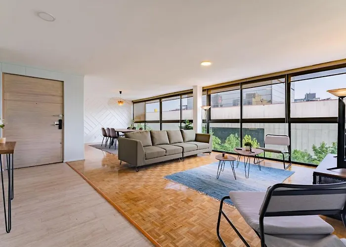 Luminous Apartment In Reforma