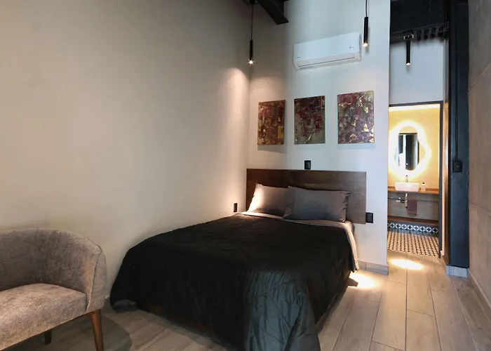 Minimalist Style Loft With City View