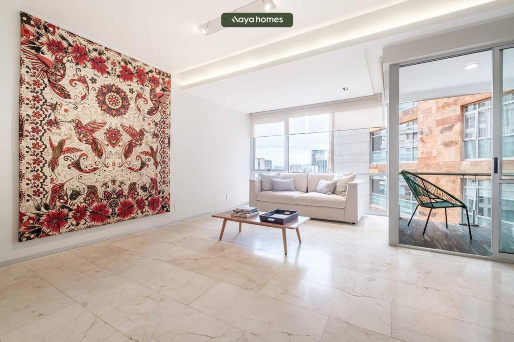 Redesigned 1br In Polanco - Pool Gym & Padel *