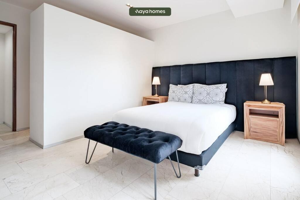 Apartment Redesigned 1br In Polanco - Pool Gym & Padel Mexico City
