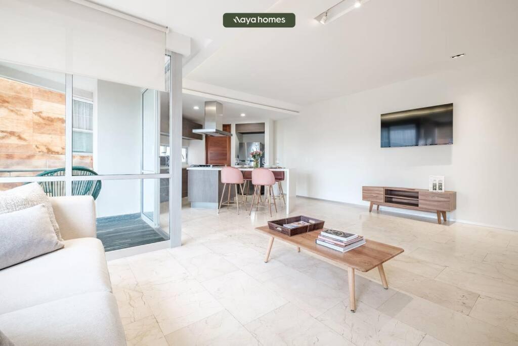 Redesigned 1br In Polanco - Pool Gym & Padel Mexico City
