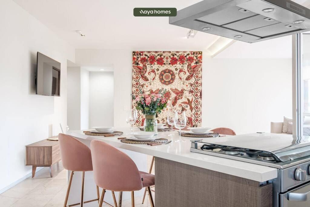 Apartment Redesigned 1br In Polanco - Pool Gym & Padel