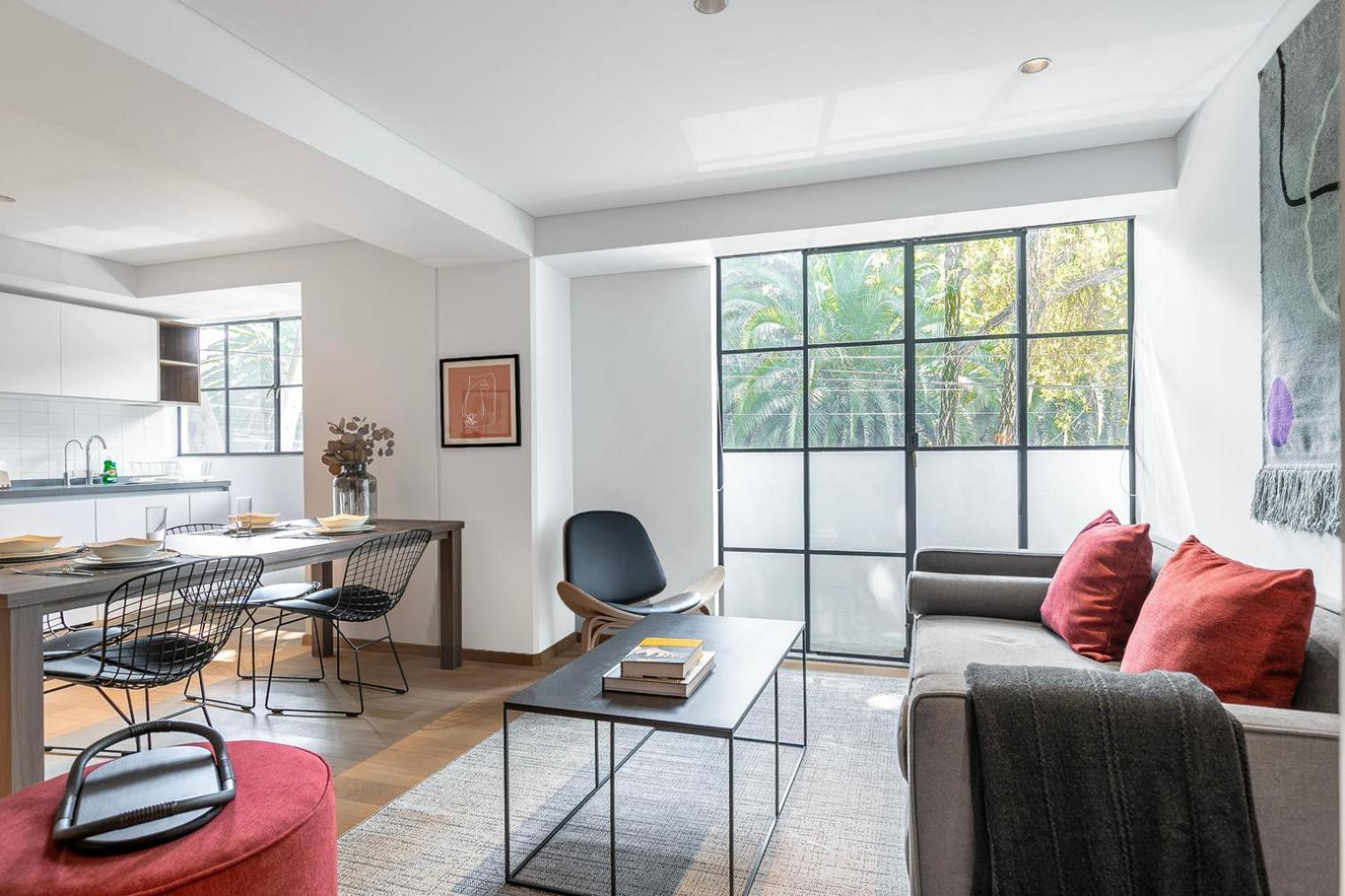 Apartment Oaxaca 31, In Roma Norte By Blueground Mexico City