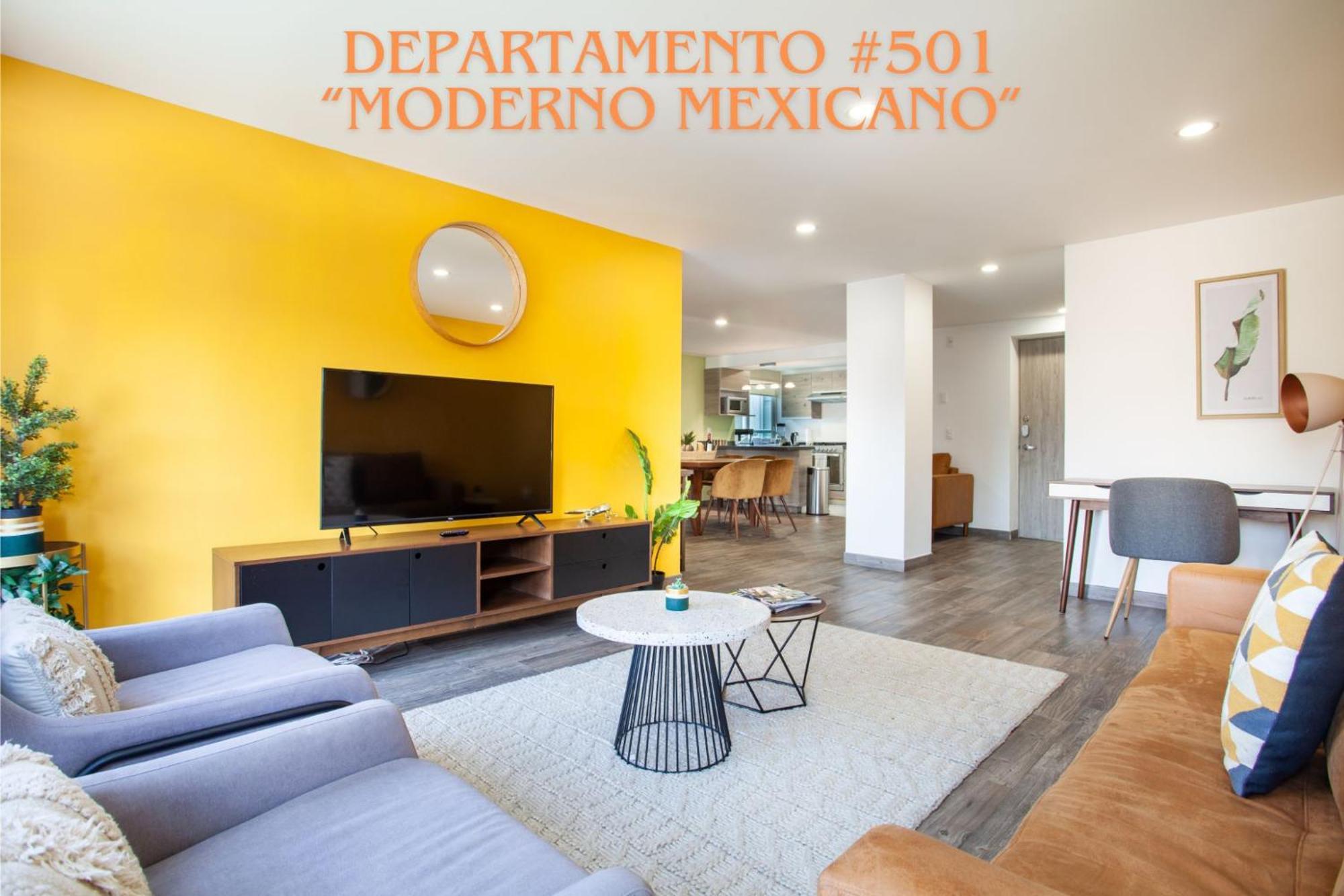 Corazon De Condesa 3 Departamentos - 200mbps Wifi, Roof, Gym Apartahotel