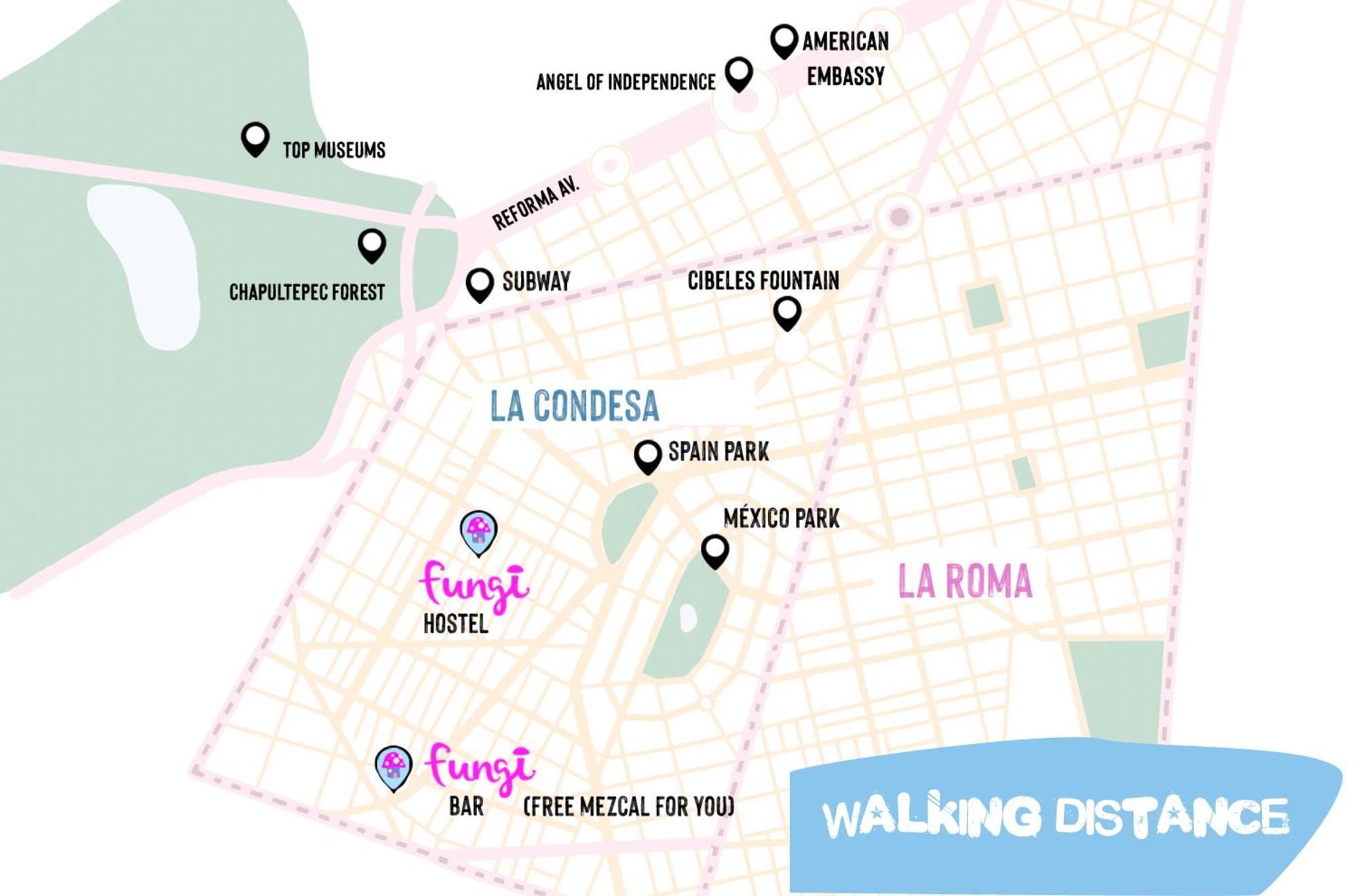 Vive Local En Lo Más Trendy - La Condesa Pensión México DF