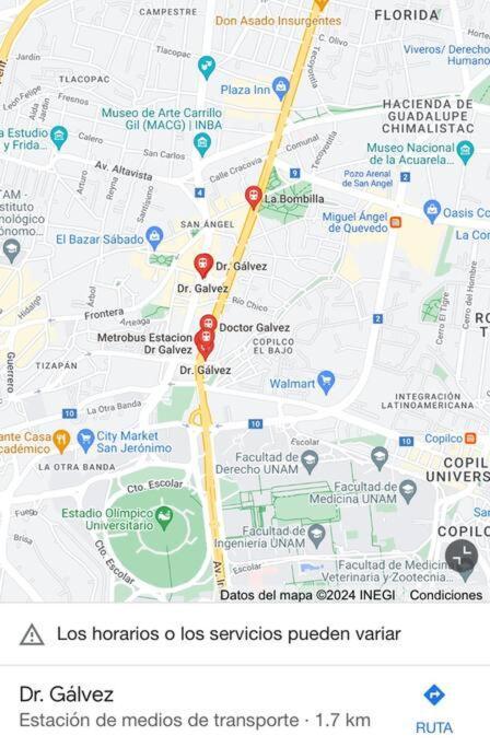 Hermoso En San Angel, Cdmx Apartamento