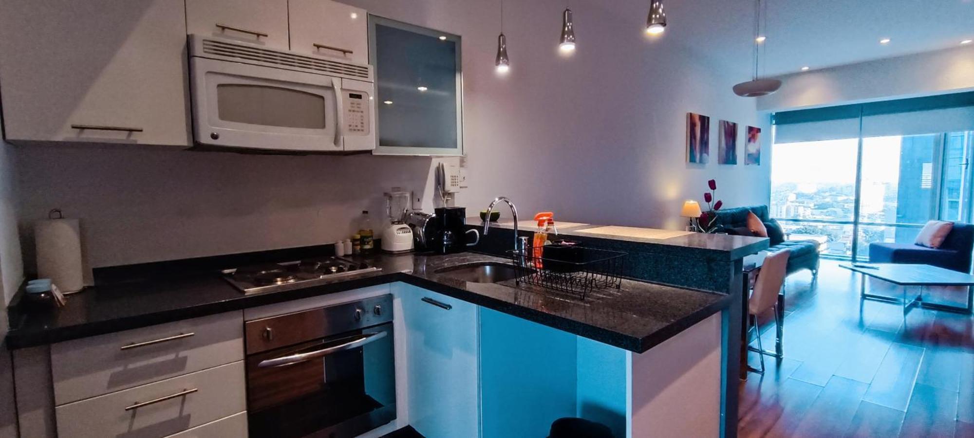 Paseo De La Reforma Apartment, Great Location, Luxurious, 4p.