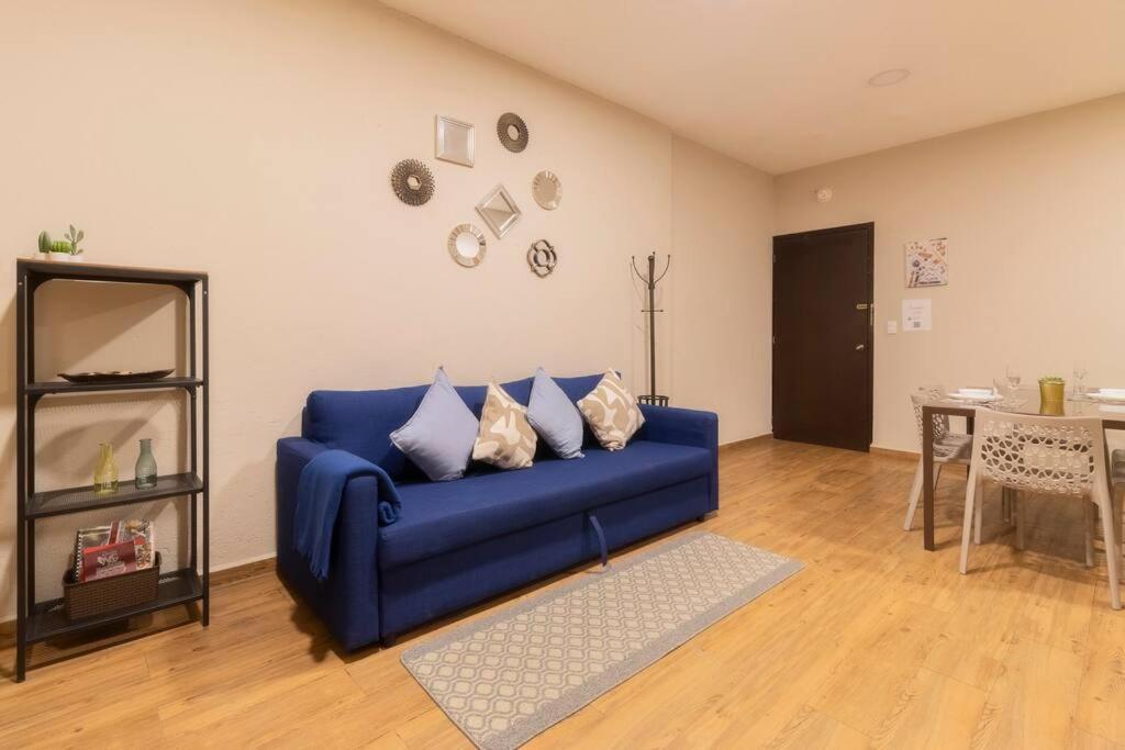 305 Dwntn With Ac And Balconies Fits 6 Rooftop Apartment Mexico City