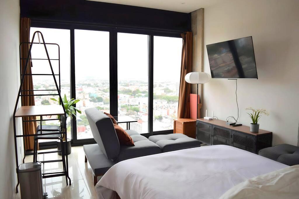 Apartment Modern Loft With Coworking Mexico City