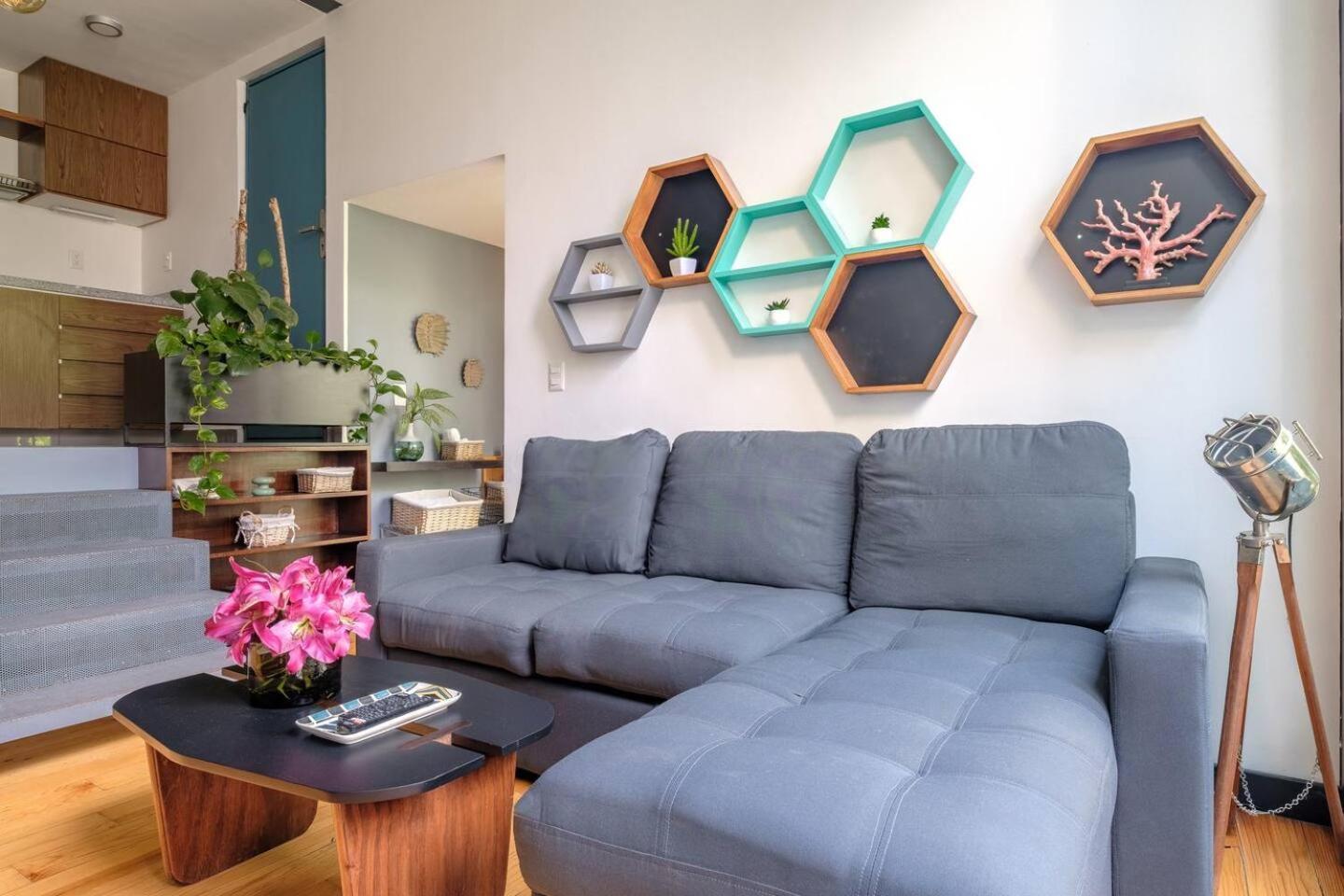 Apartment Sunny Penthouse Private Terrace Reforma Ac Mexico City