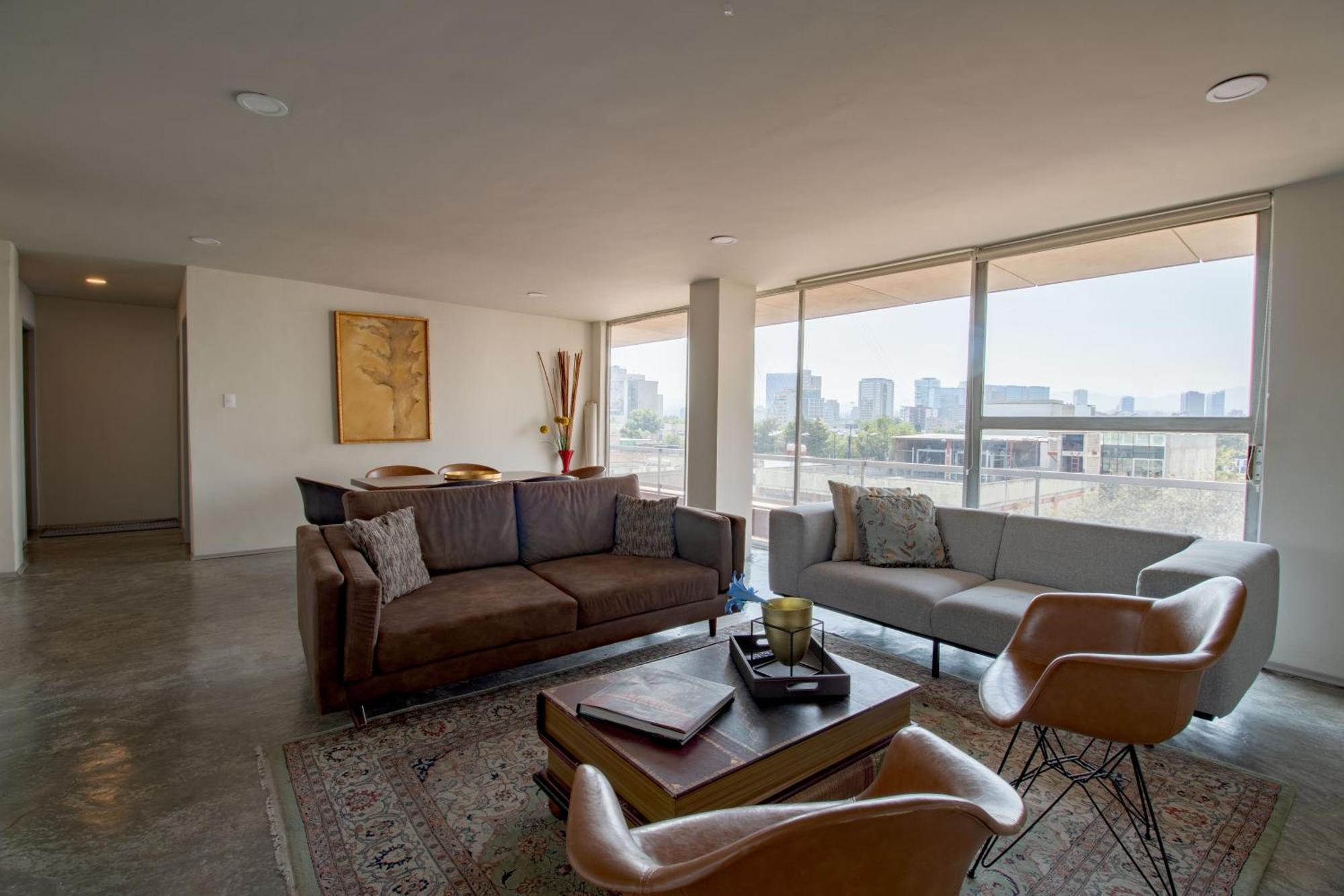 Polanco 3br - Sleeps 10 Parking- Elevator-laundry Mexico City