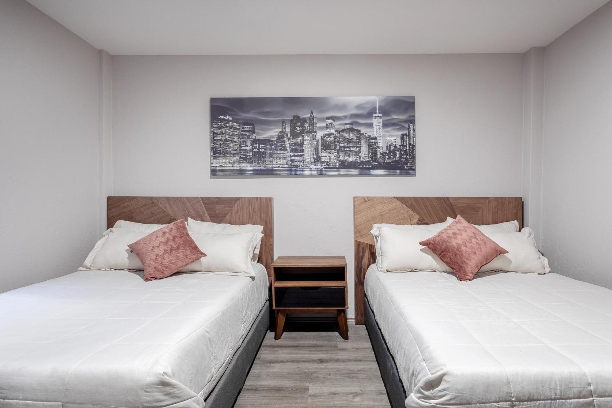 Modern Comfort In Roma Norte - Laundry -sleeps 7 *