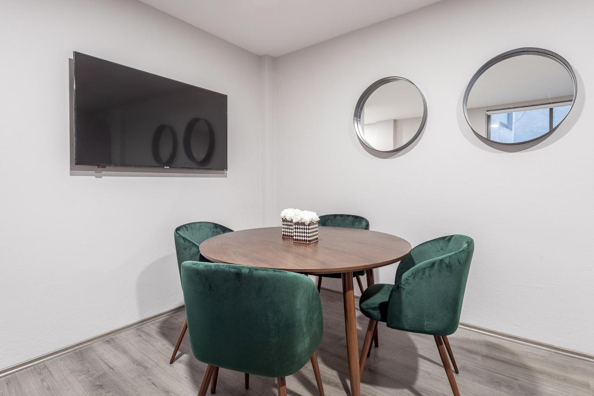 Apartment Modern Comfort In Roma Norte - Laundry -sleeps 7 *