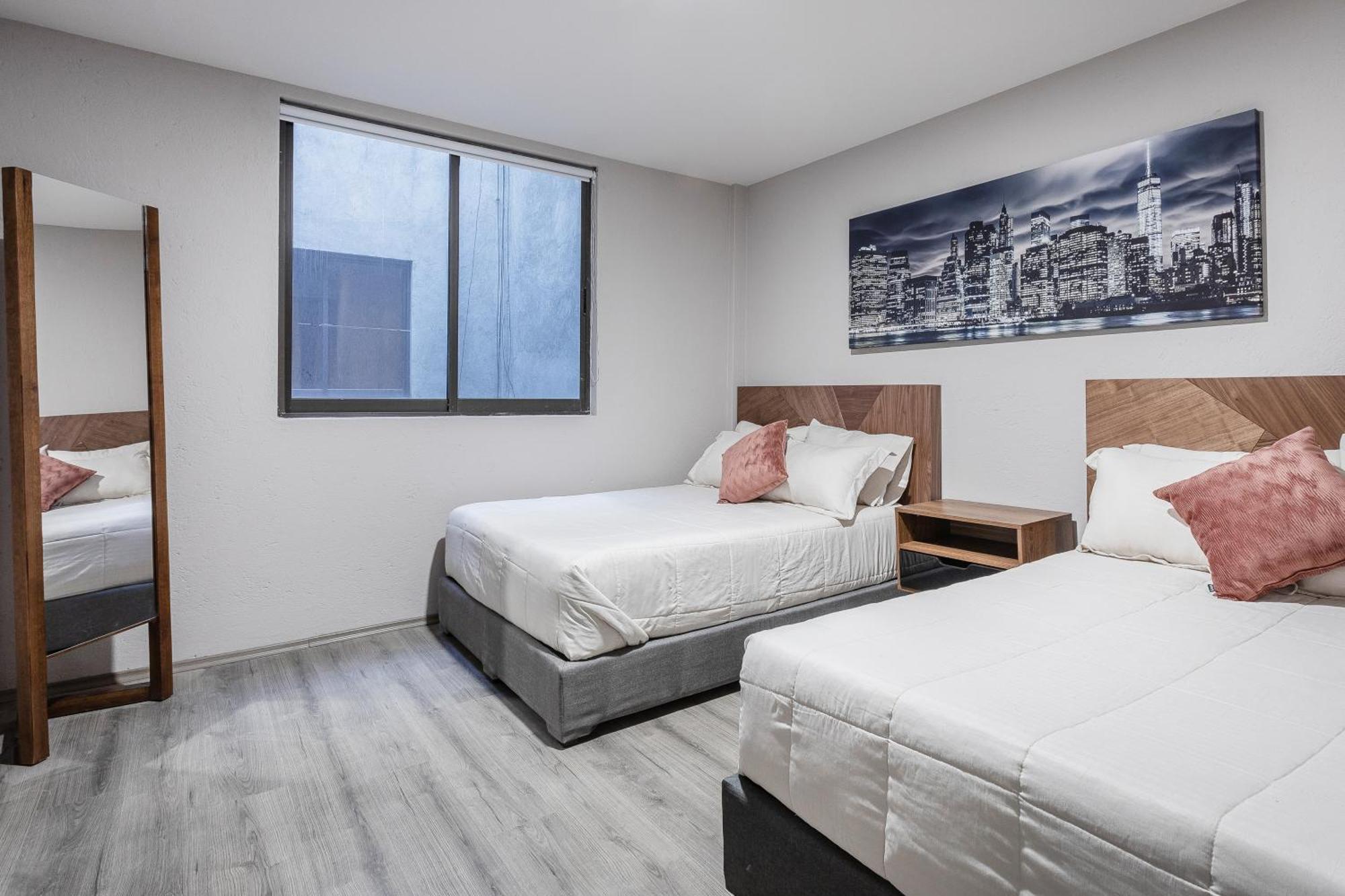 Modern Comfort In Roma Norte - Laundry -sleeps 7