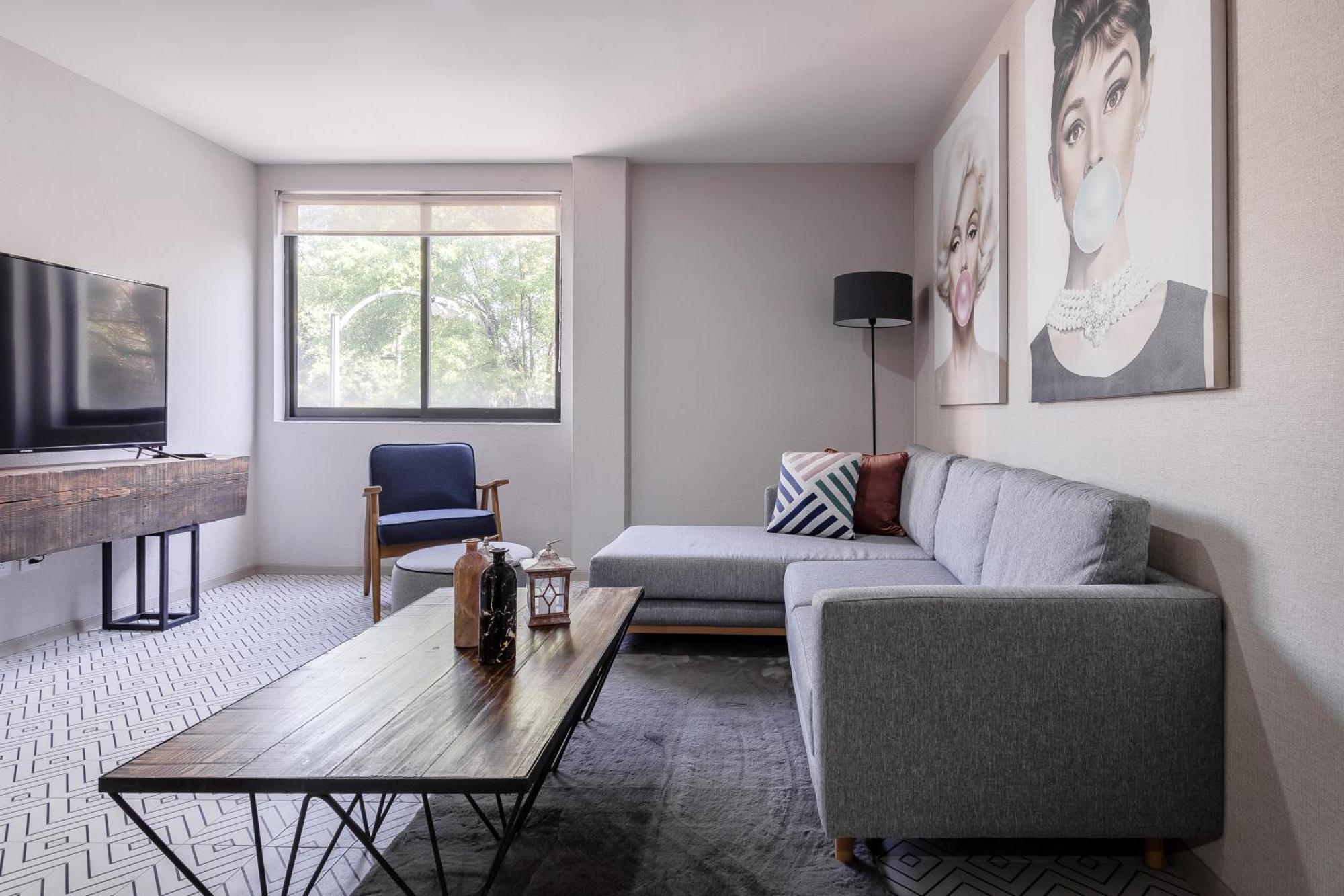 Apartment Charming 2br Escape - Roma Norte Laundry Wifi