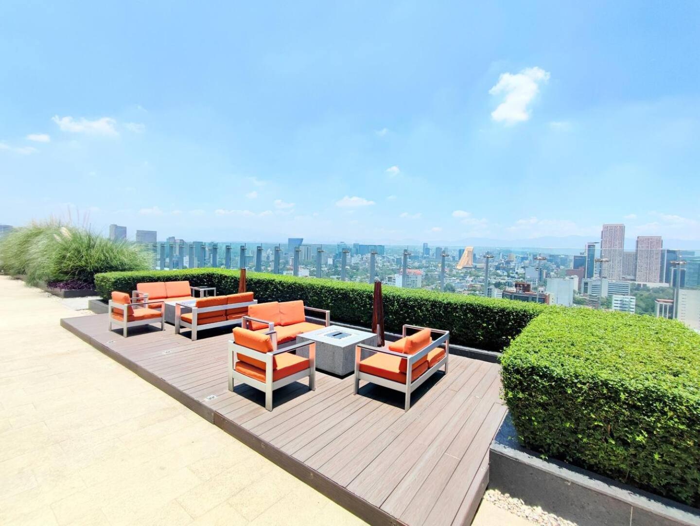 Luxurious High-rise Hs Wifi, Amazing Views Apartment Mexico City