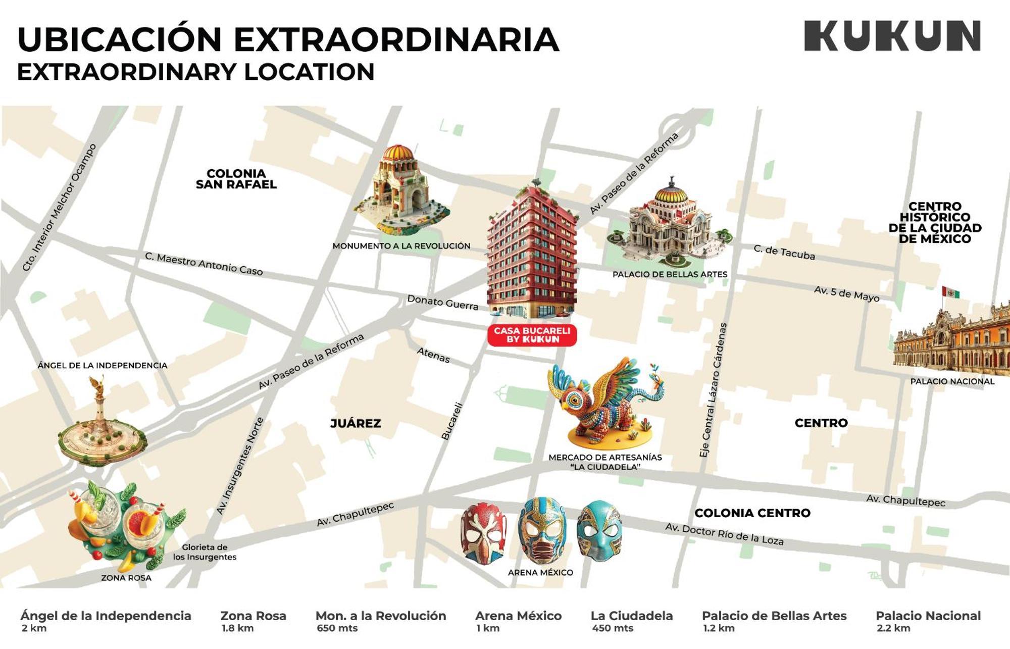 Kukun Reforma & Downtown *