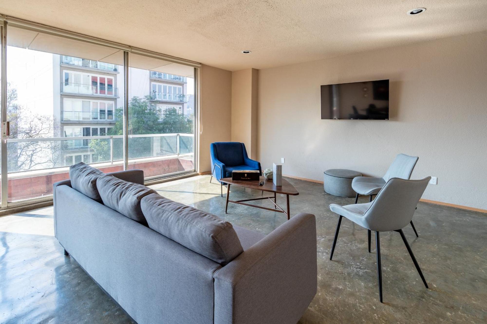 Apartment 3br Polanco Retreat - Parking- Laundry- Elevator *