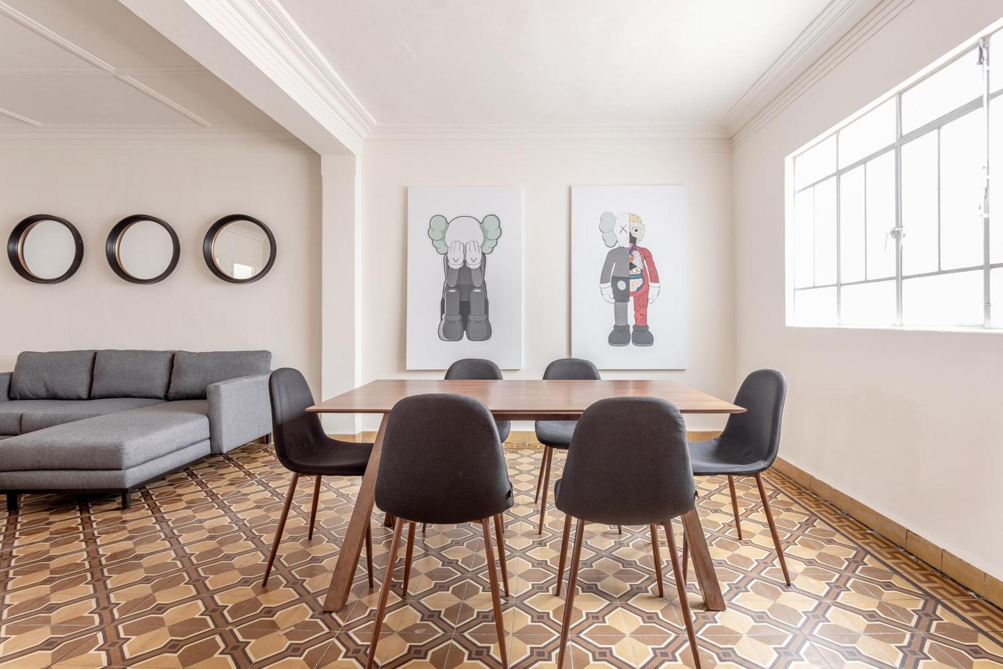 Luxury 3br Roma Norte - Wifi- Laundry- Sleeps 10