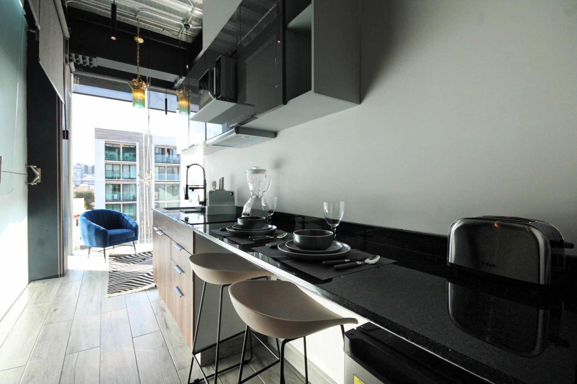 Minimalist Style Loft With View * Mexico City